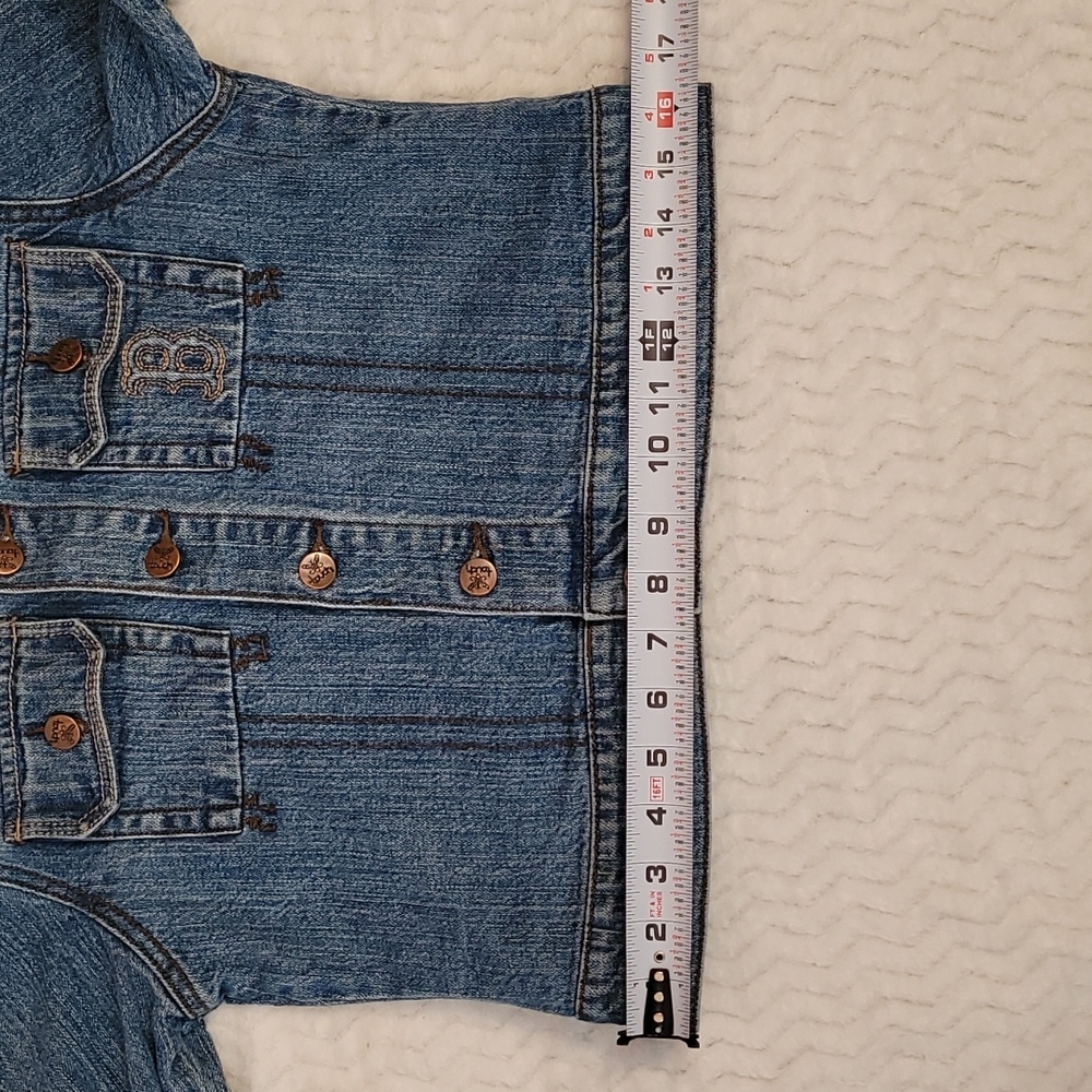 Boston Red Sox Denim Jacket Size M - Picture 11 of 16